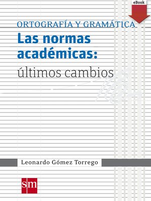 cover image of Las normas académicas